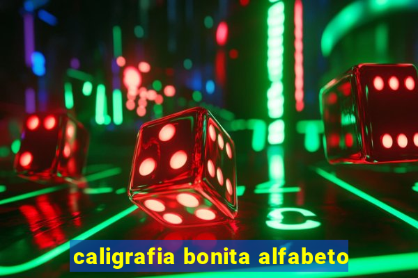 caligrafia bonita alfabeto